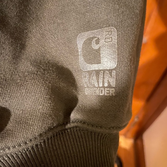 Carhart Dark Green Hoodie - Picture 2 of 6